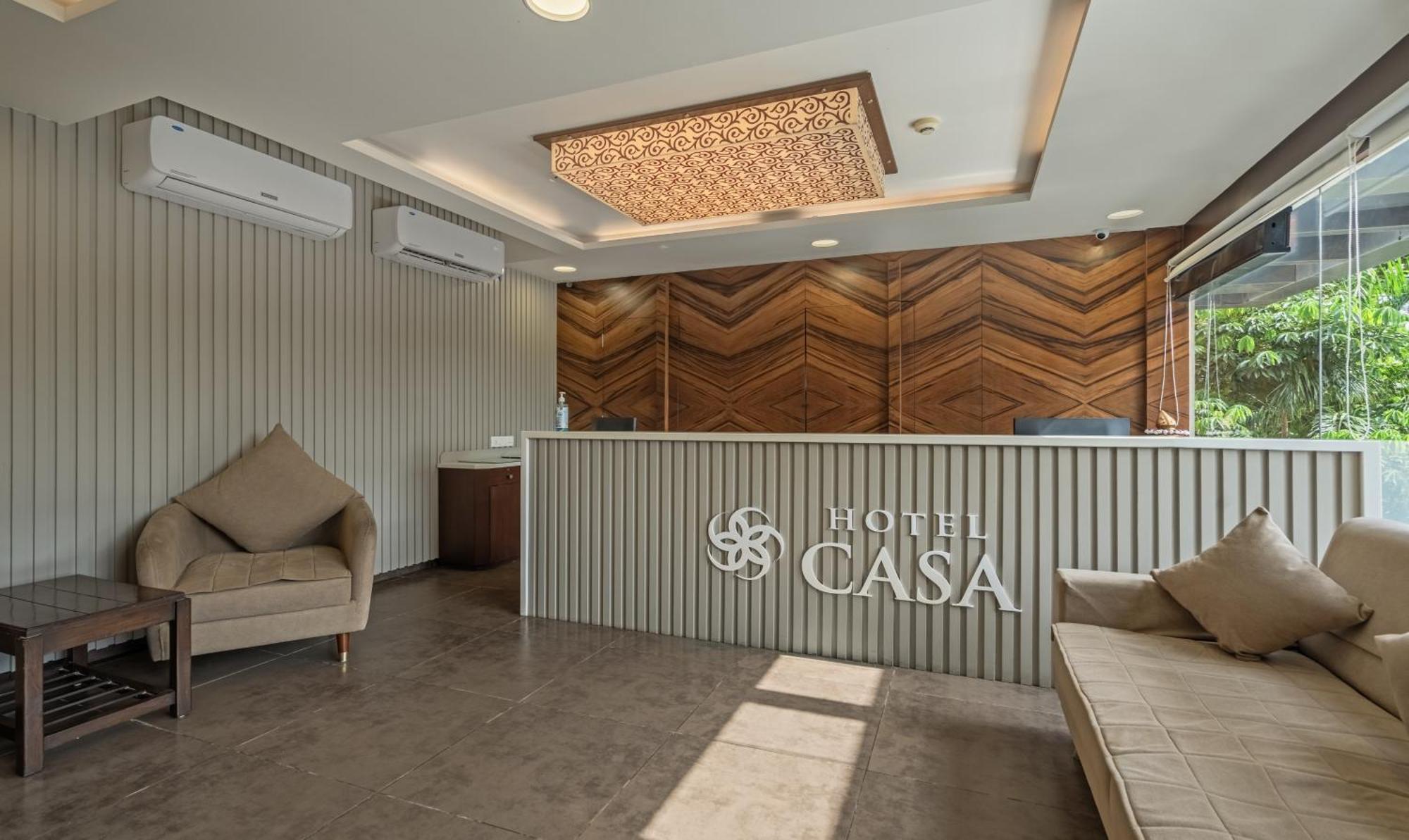Hotel Casa, Vadodara Bagian luar foto