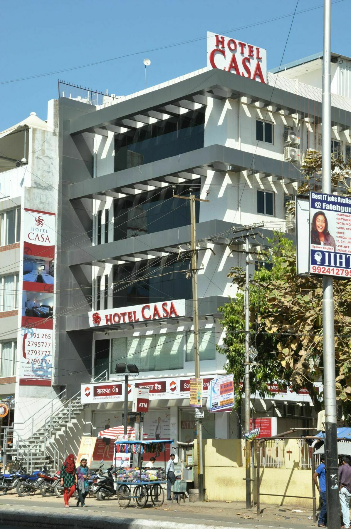 Hotel Casa, Vadodara Bagian luar foto